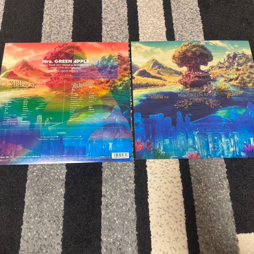 Mrs. GREEN APPLE ノア アトランティス 完全生産限定版 BOX