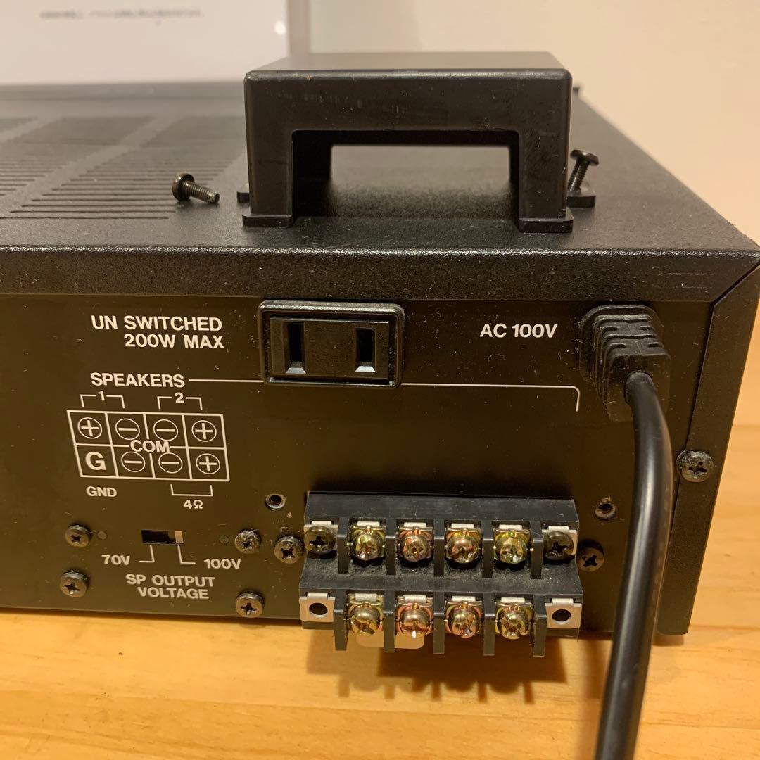 BOSE 200SR-HI ミキサーアンプ マイク入力2系統 外部入力3系統