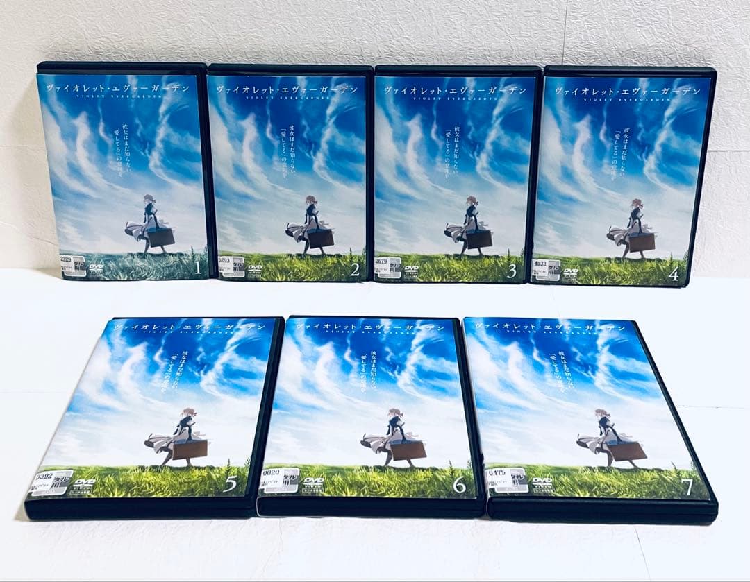 ヴァイオレット・エヴァーガーデン　(全７巻+劇場版+外伝)　【全9巻】　DVD
