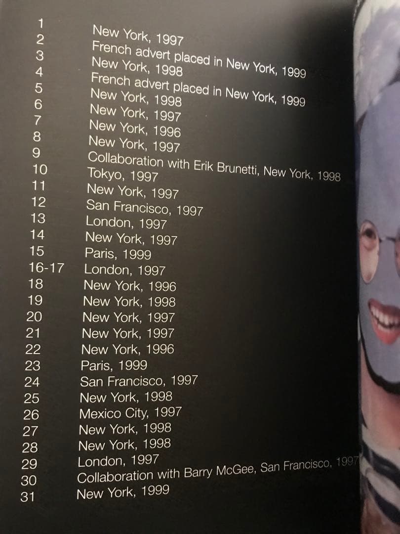 KAWS作品集『KAWS EXPOSED 』’99年colette他/限2000