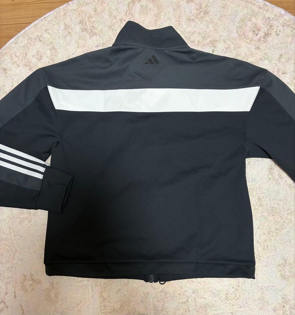 新品 S アディダスゴルフ レトロニットジャケット＆リブスカート セットアップ