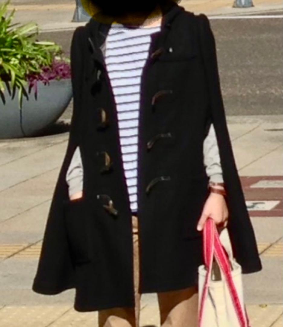 JUNYA WATANABE ジュンヤワタナベ ダッフルコートS ブラック