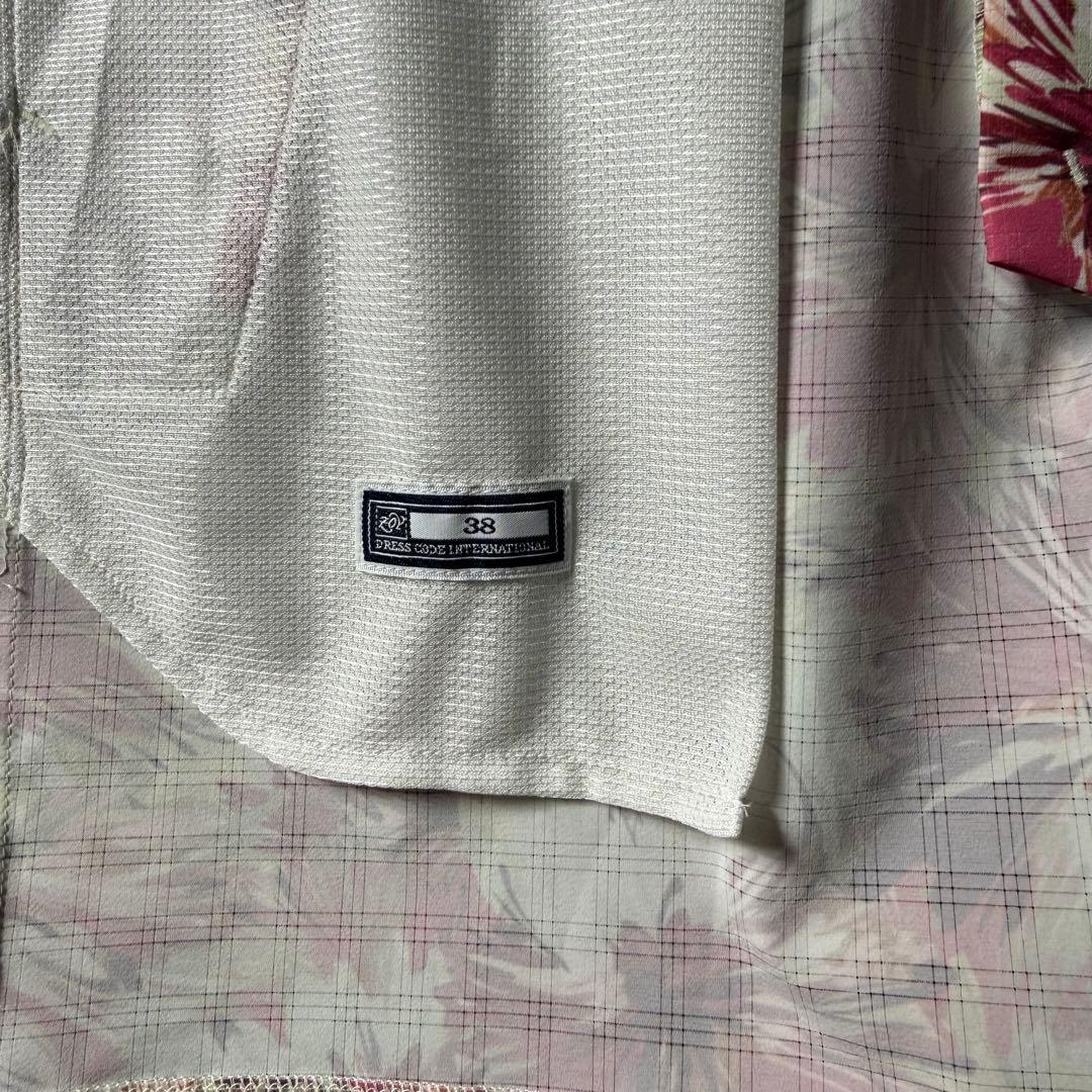 【ZOY】花柄ショートパンツ38 上品丈 ゴルフ 速乾UV ストレッチ