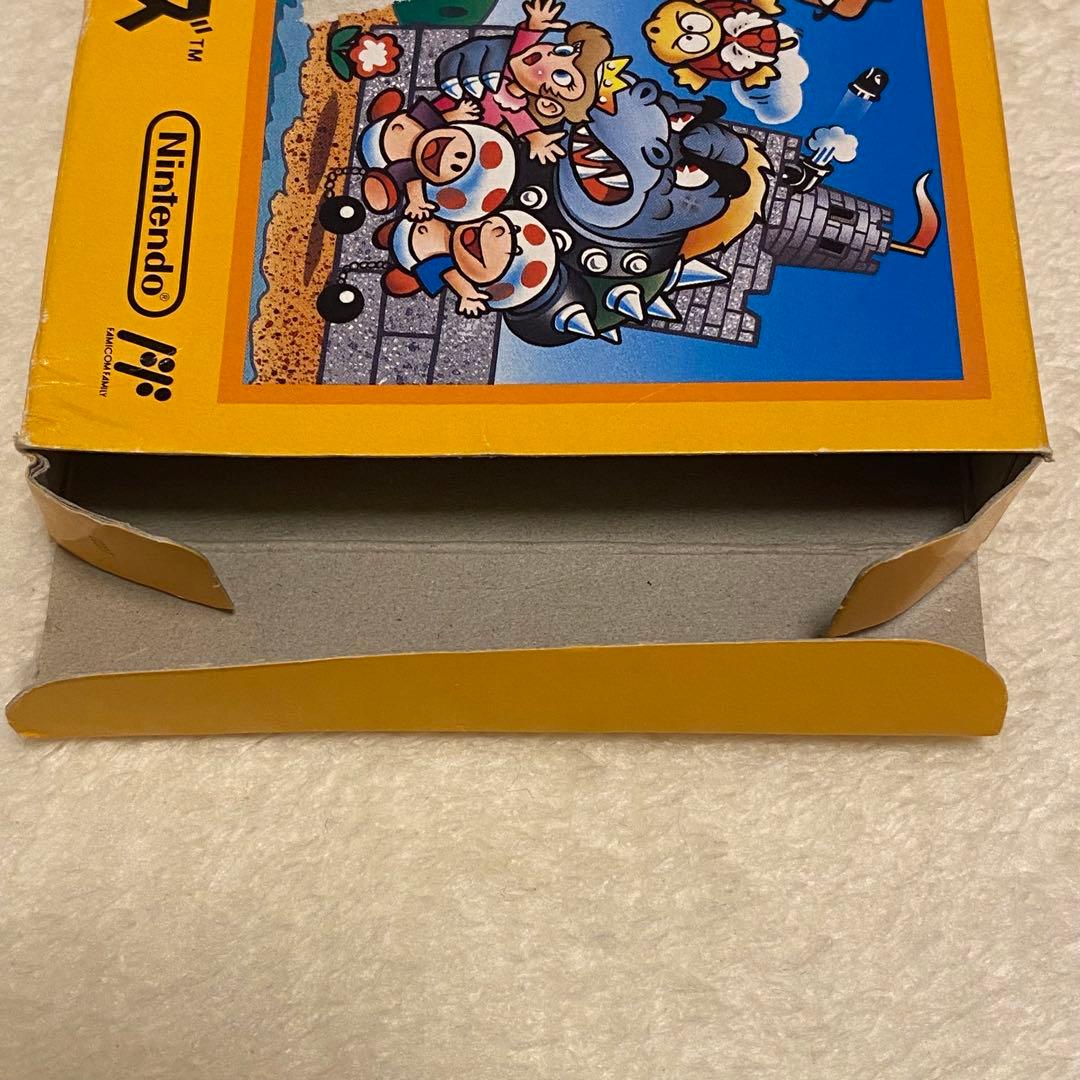 【箱・取扱説明書付】ファミコン スーパーマリオブラザーズ ソフト