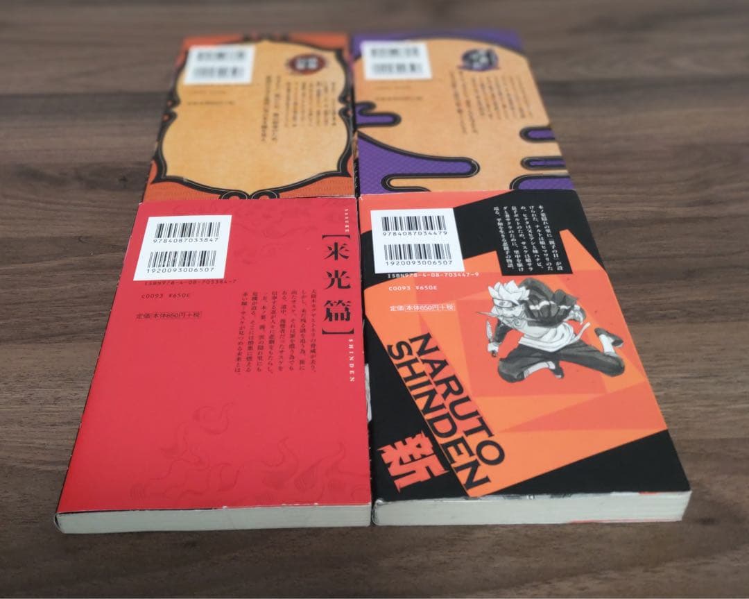 ナルト秘伝の書・小説・関連本25冊セット【初版・付録付き多数】