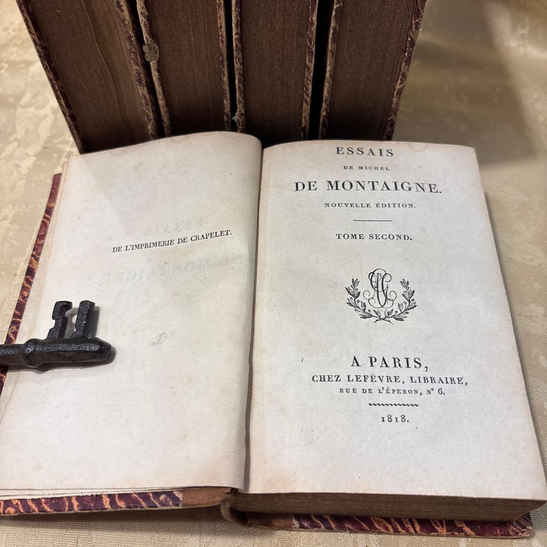 アンティーク　ビンテージ　フランス語　洋書　古書　洋古書　5巻セット