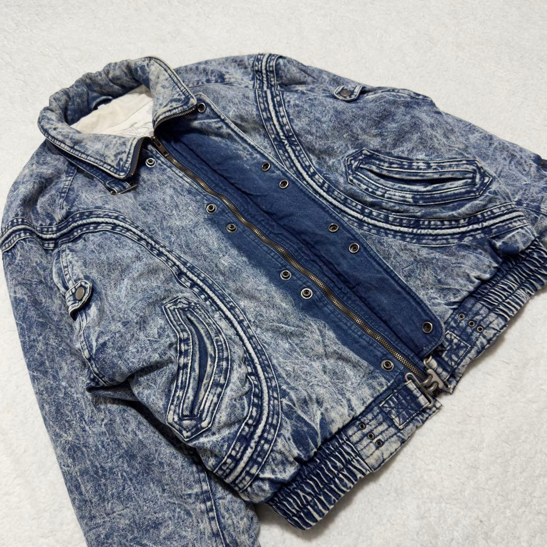 【archive】80s Denim Bomber Jacket 短丈