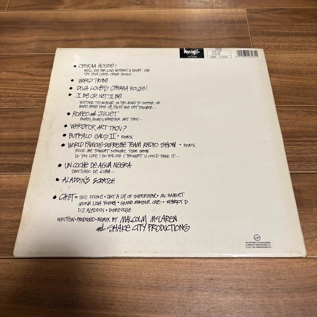 Malcolm McLaren - ROUND THE OUTSIDE レコード