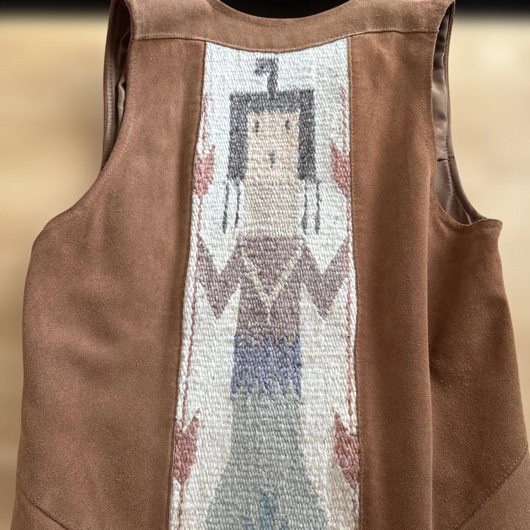 ゴールデンパイオニアウエア MADE IN USA チマヨ ベスト 本革