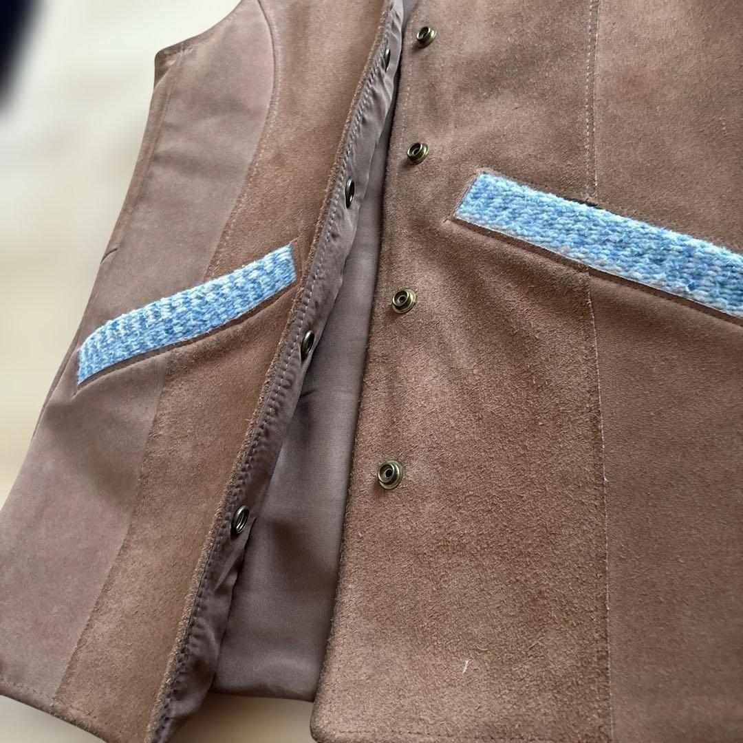 ゴールデンパイオニアウエア MADE IN USA チマヨ ベスト 本革