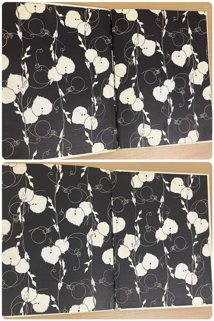 No.340 アンティーク　希少 古書 洋書 絵本 水彩画　児童書　童謡