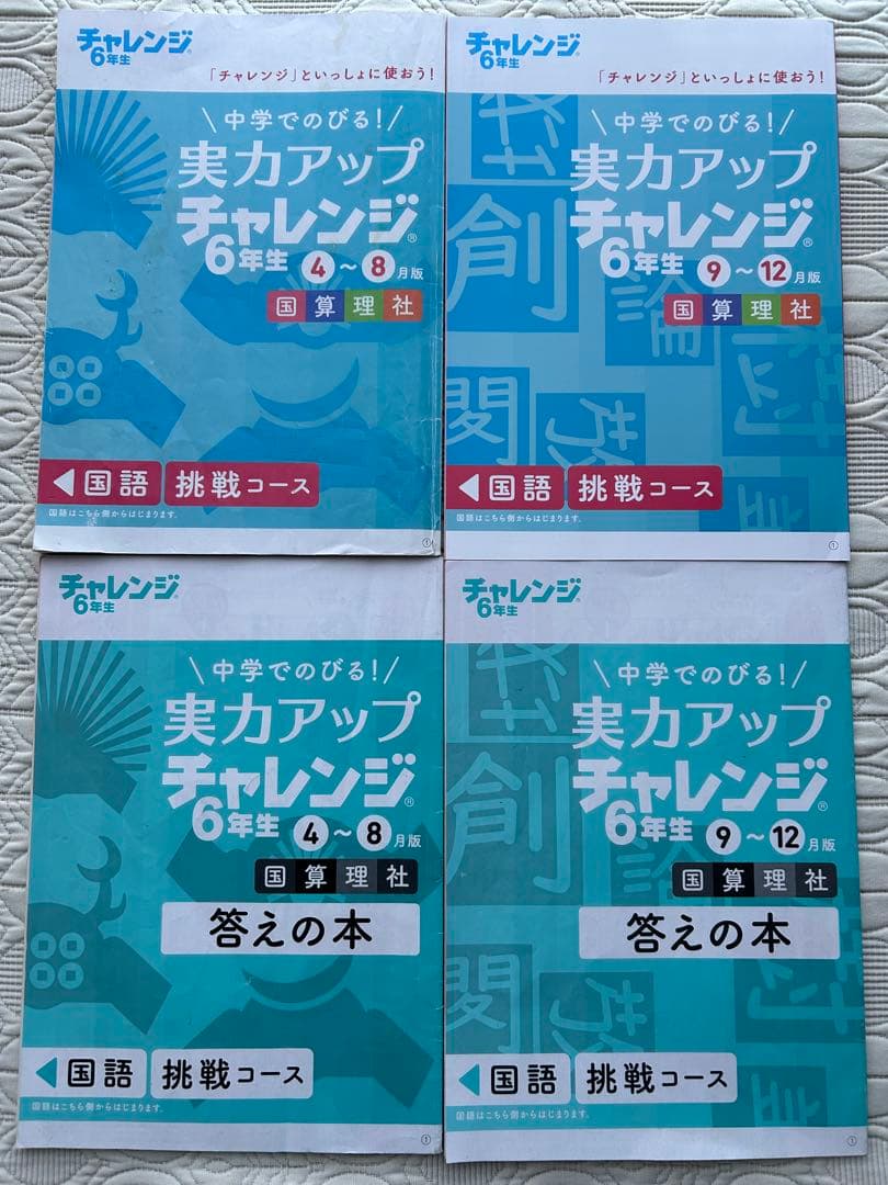 進研ゼミ　チャレンジ6年生　おまとめ