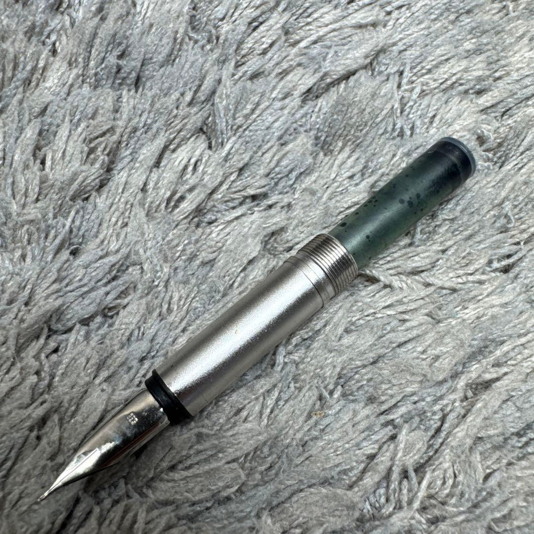 MONT BLANC モンブラン 585 万年筆 GERMANY シルバーカラー