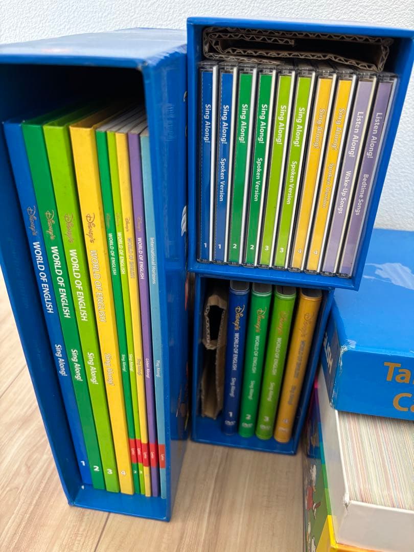 トークアロング　カード　プレイメイトシングアロングDVD　CD 本ディズニー英語