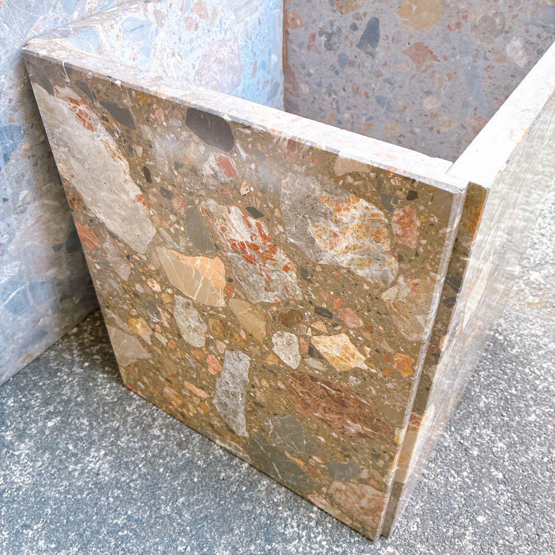 希少　アンティーク 大理石 ローテーブル