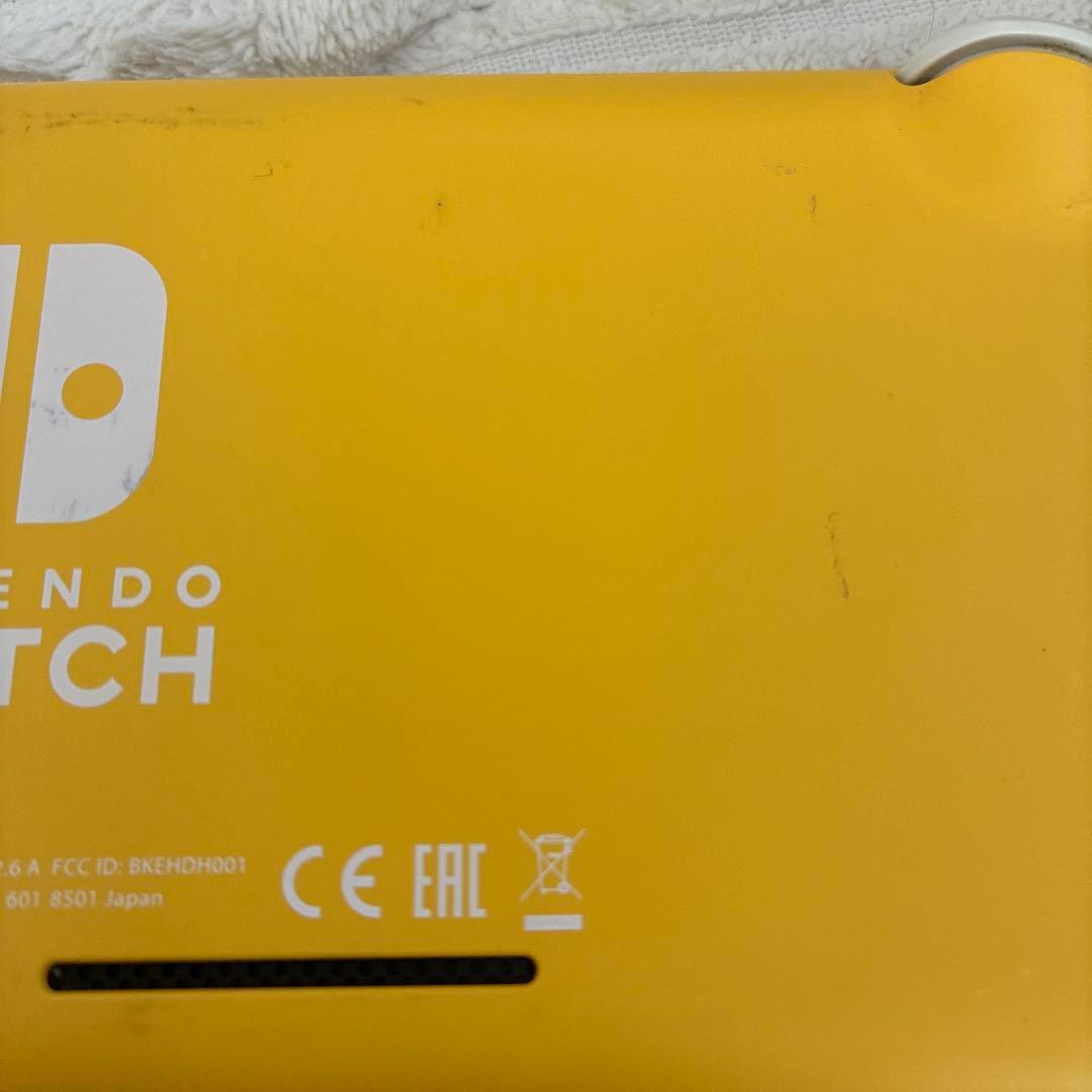 Nintendo Switch Lite イエロー 本体　ジャンク