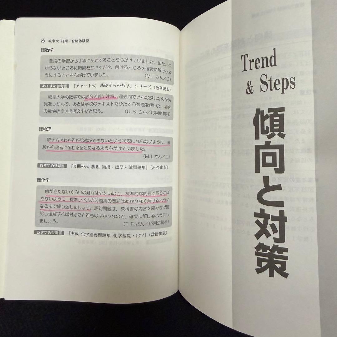 岐阜大学　前期日程　医学部　赤本　2008年～2022年 15年分
