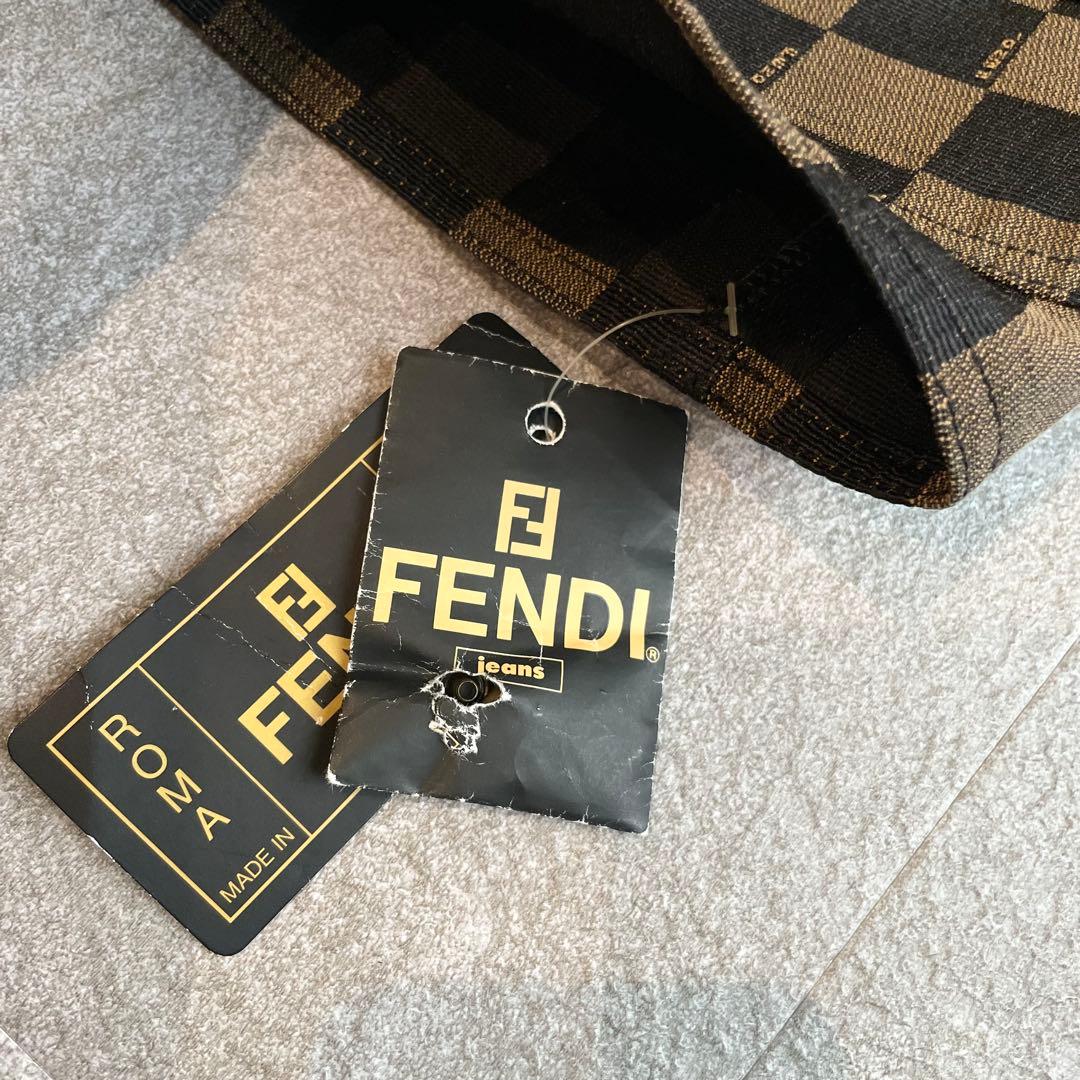 未使用/希少★フェンディ　ジップ　ベスト　ペカン　レディース　Y2K 40