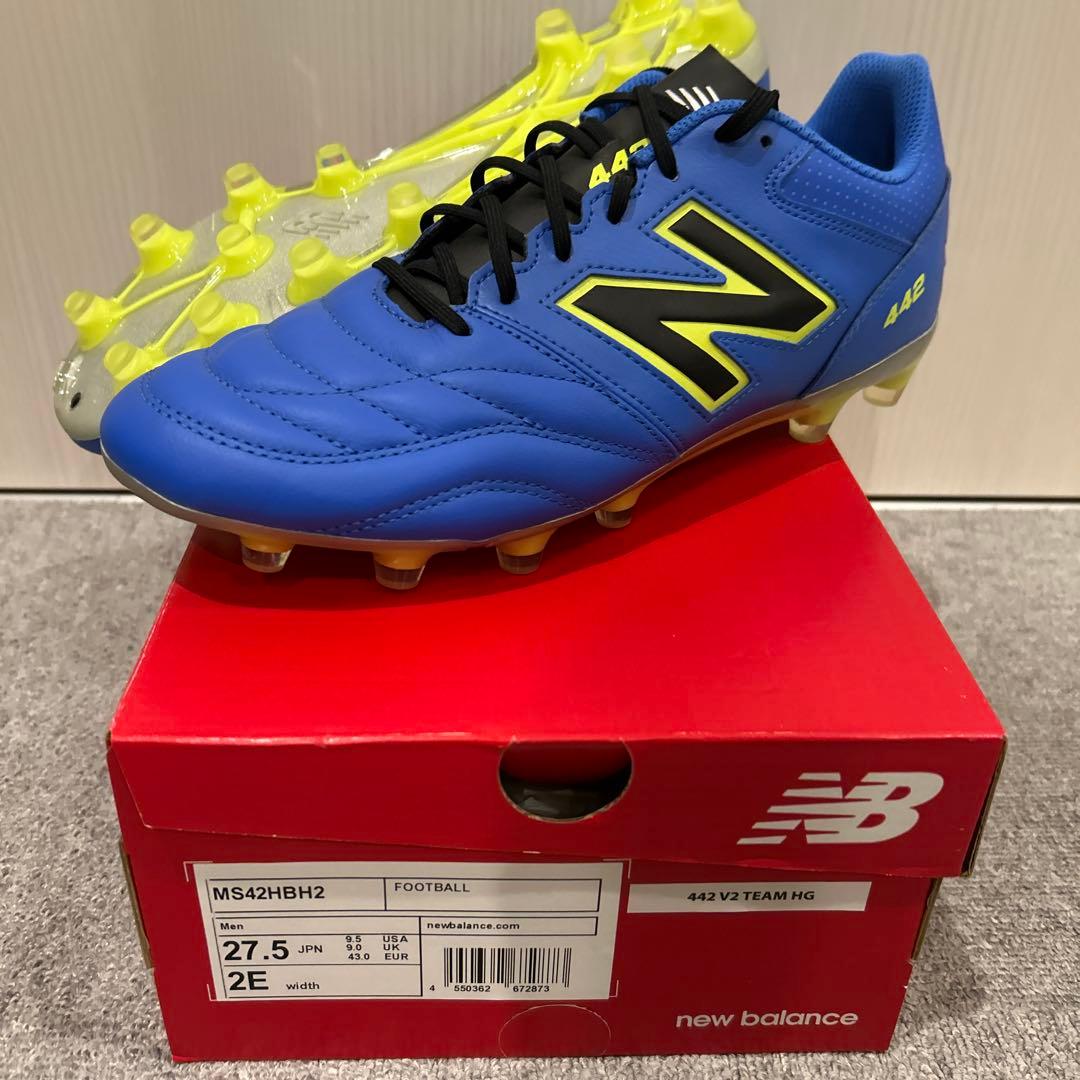 New Balance MS42HBH2 サッカーシューズ 27.5cm 2E