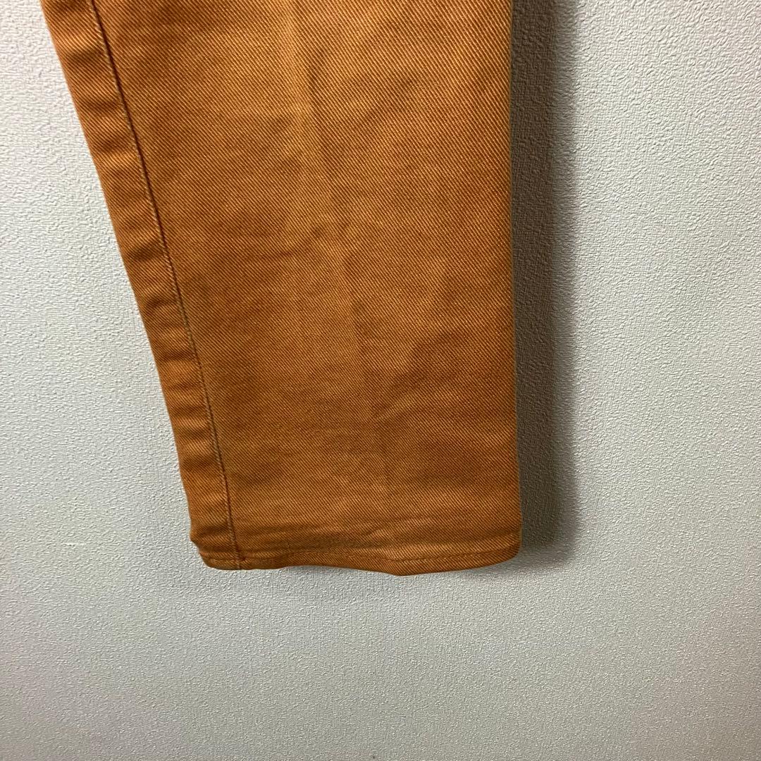 大人気　ヒステリックグラマー　デニムジーンズ　30インチ極細　オレンジ