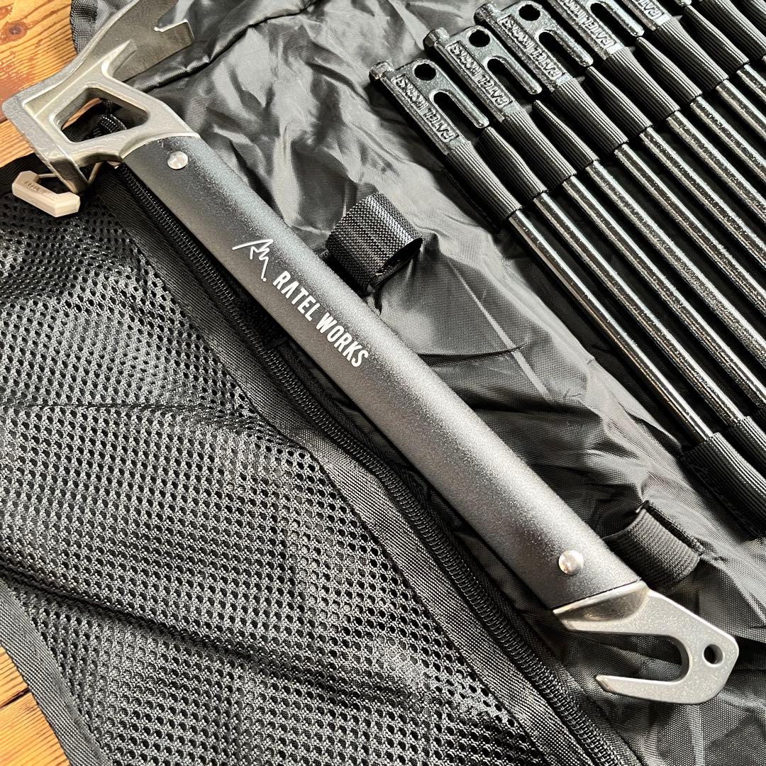 RATELWORKS　ペグ20本&ペグハンマーセット