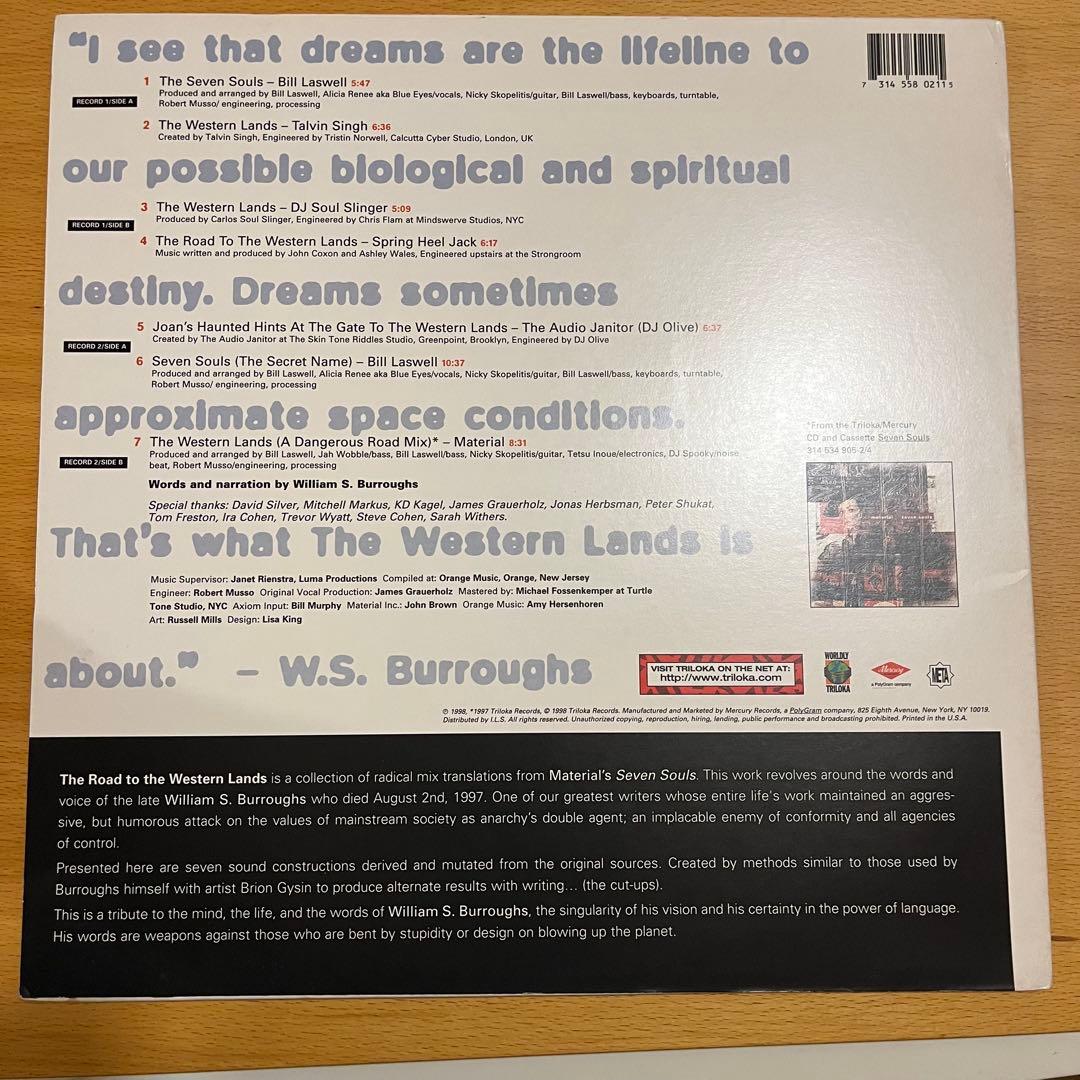 洋楽 Material With William S. Burroughs