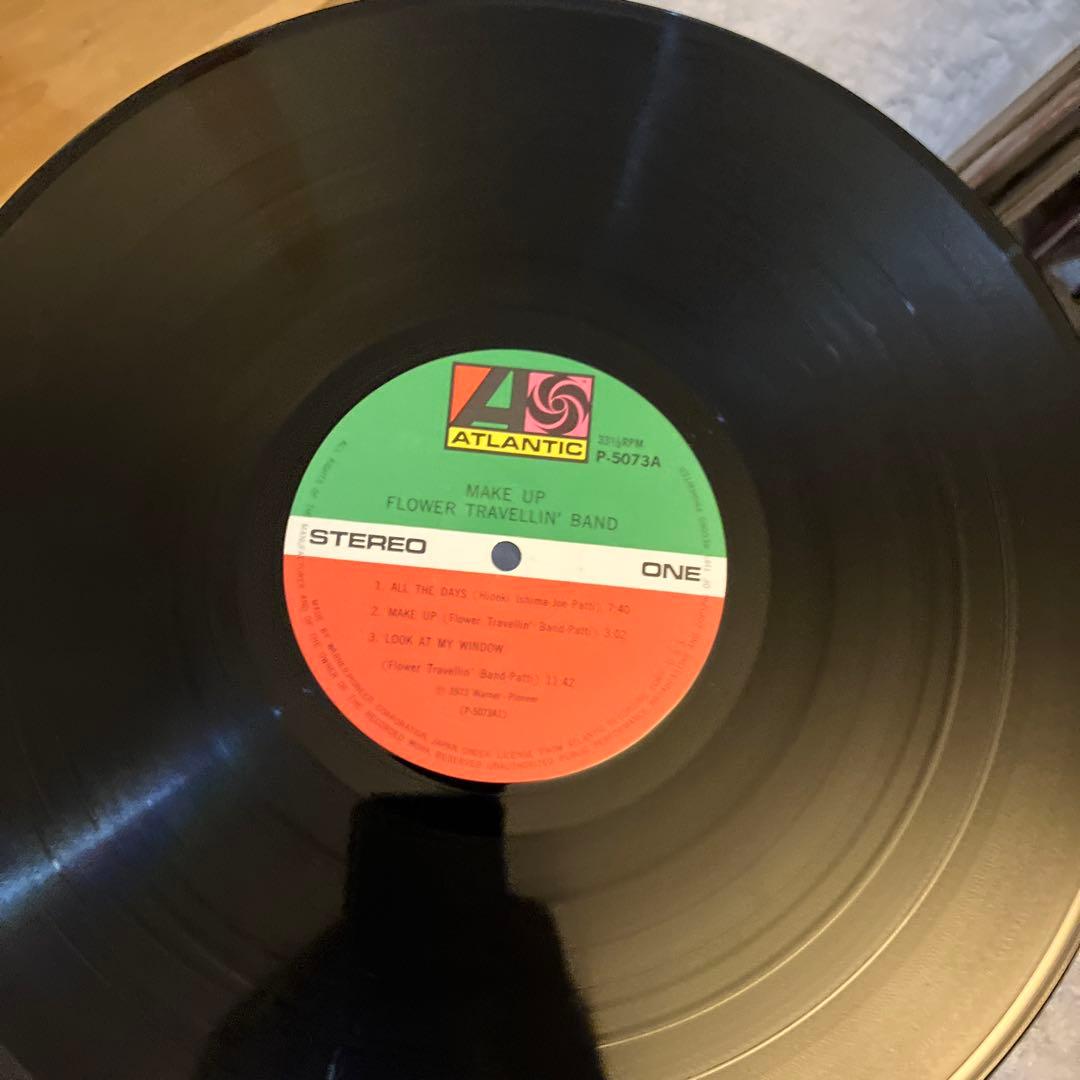 フラワートラベリンバンド　make up p-5073〜4A レコード
