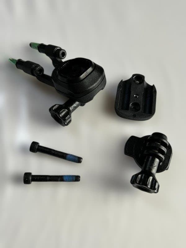 サイクルコンピューター & 取り付け金具 & ライト