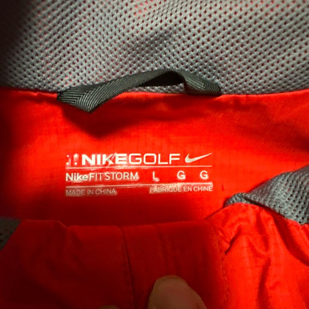 希少NikeGolfナイキゴルフフィットストーム2wayジャケットL