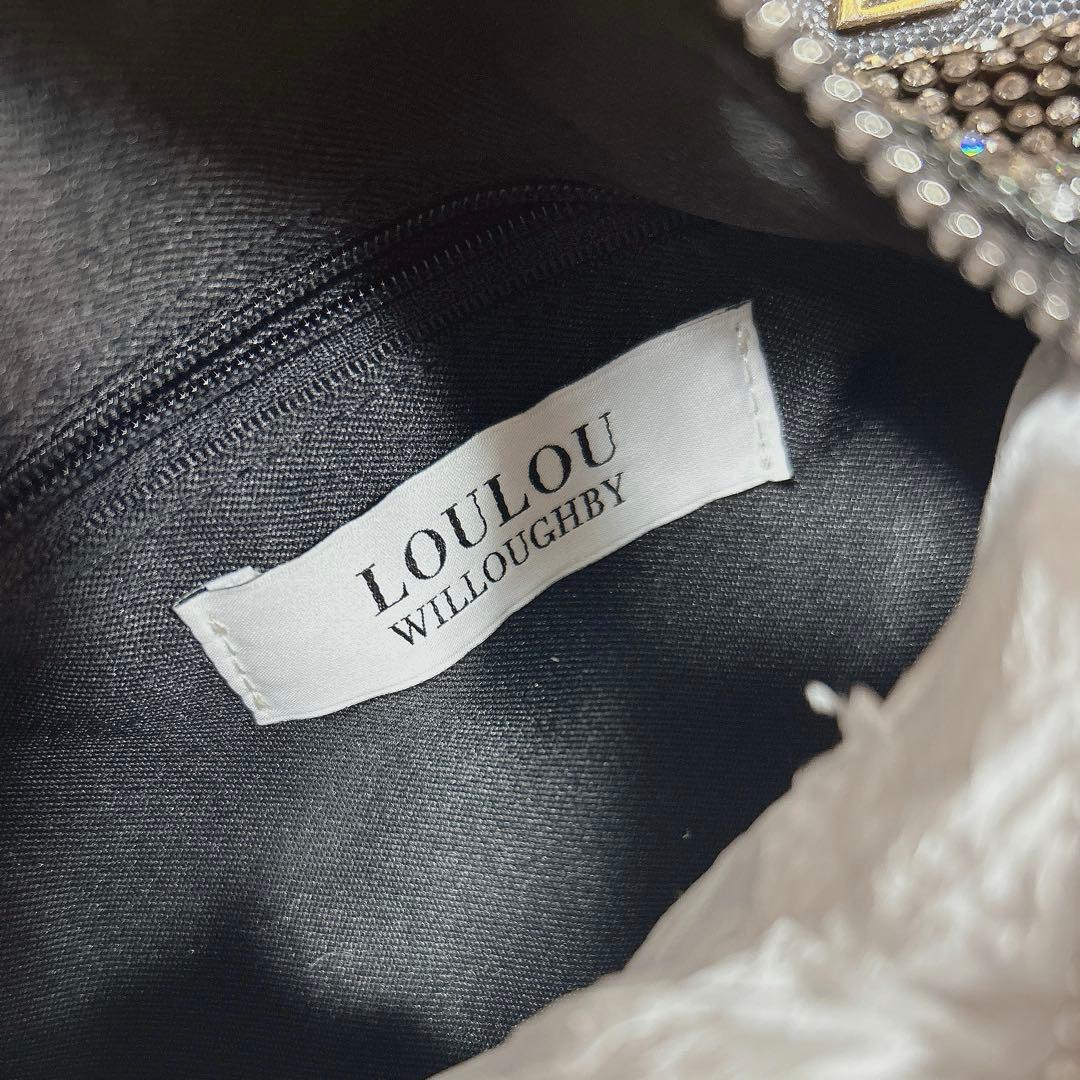 アルアバイル　ルルウィルビー ワンハンドルビジューミニハンドバッグ