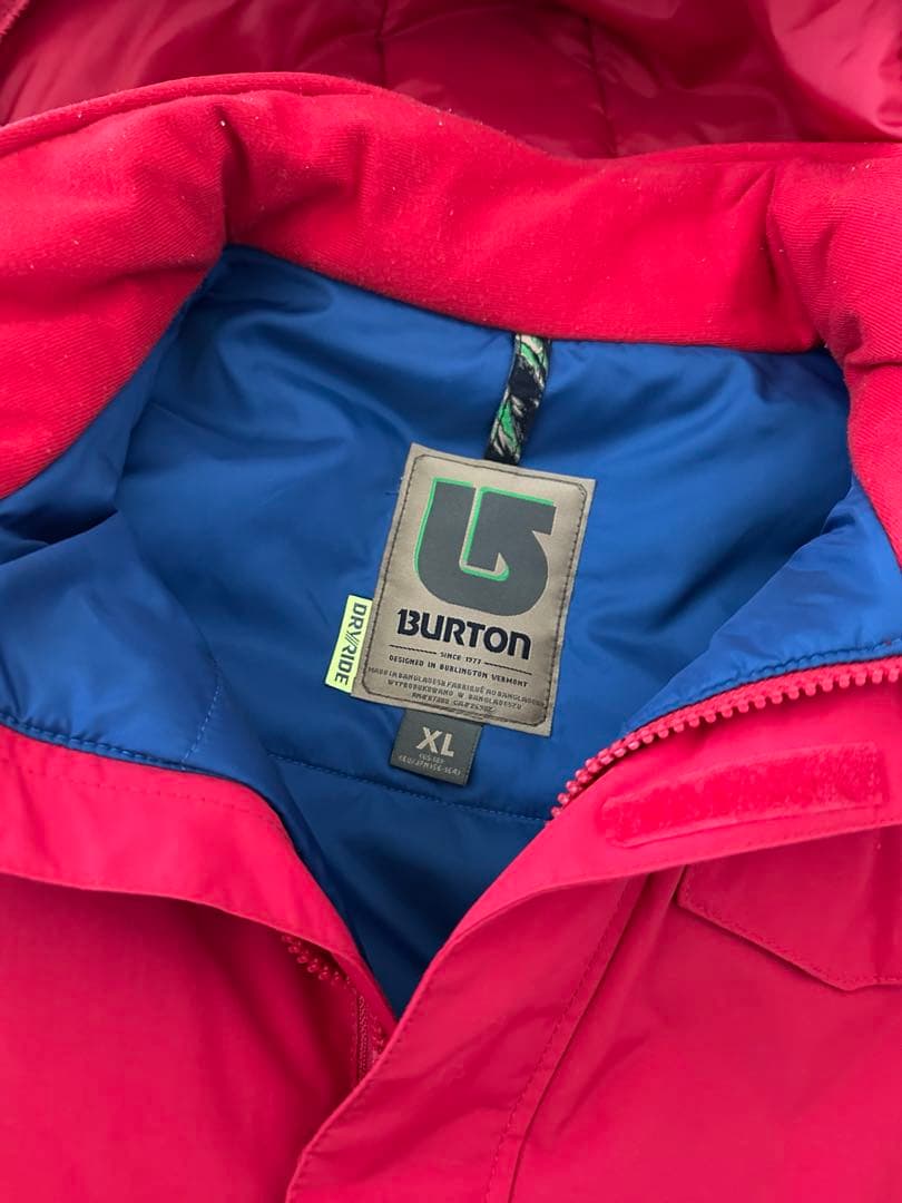 BURTON スノーボード　フード付きジャケット