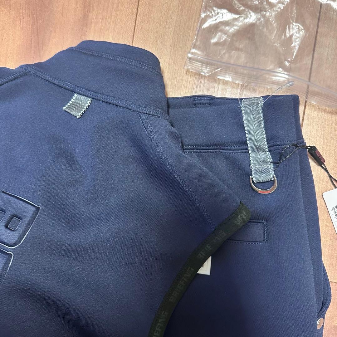 3Dロゴ　フルジップ　ベスト　スカート　セットアップ　ネイビサイズXS 春夏