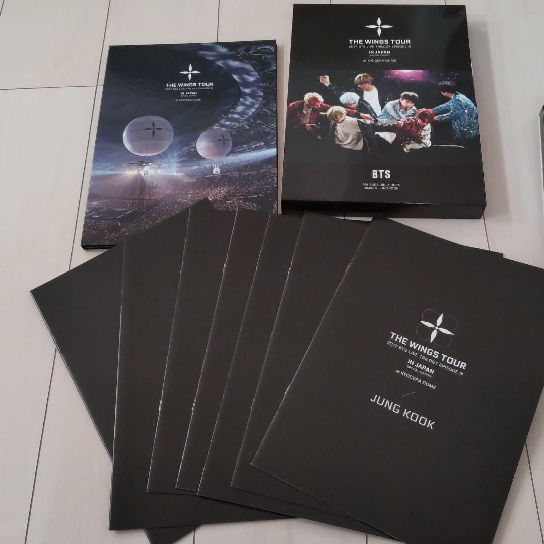BTS　wings  tour 京セラドーム　初回限定盤　2017　2枚組DVD