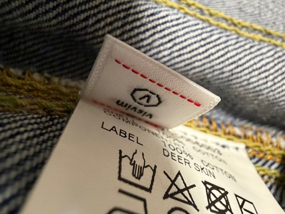 ジャケット・アウター visvim SS 101 JKT DMGD-1001