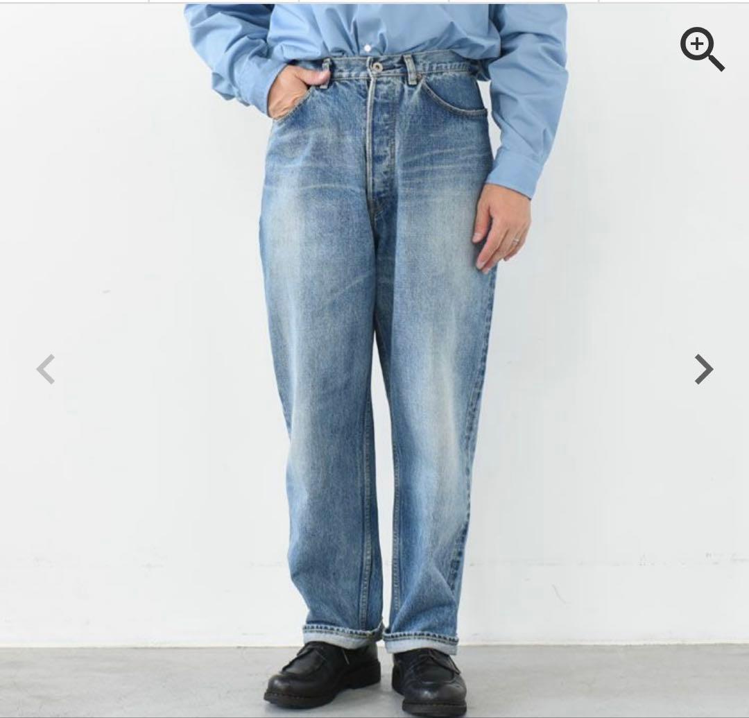 様オーガニックコットン13.5ozセルビッチデニム　サイズ2 marka