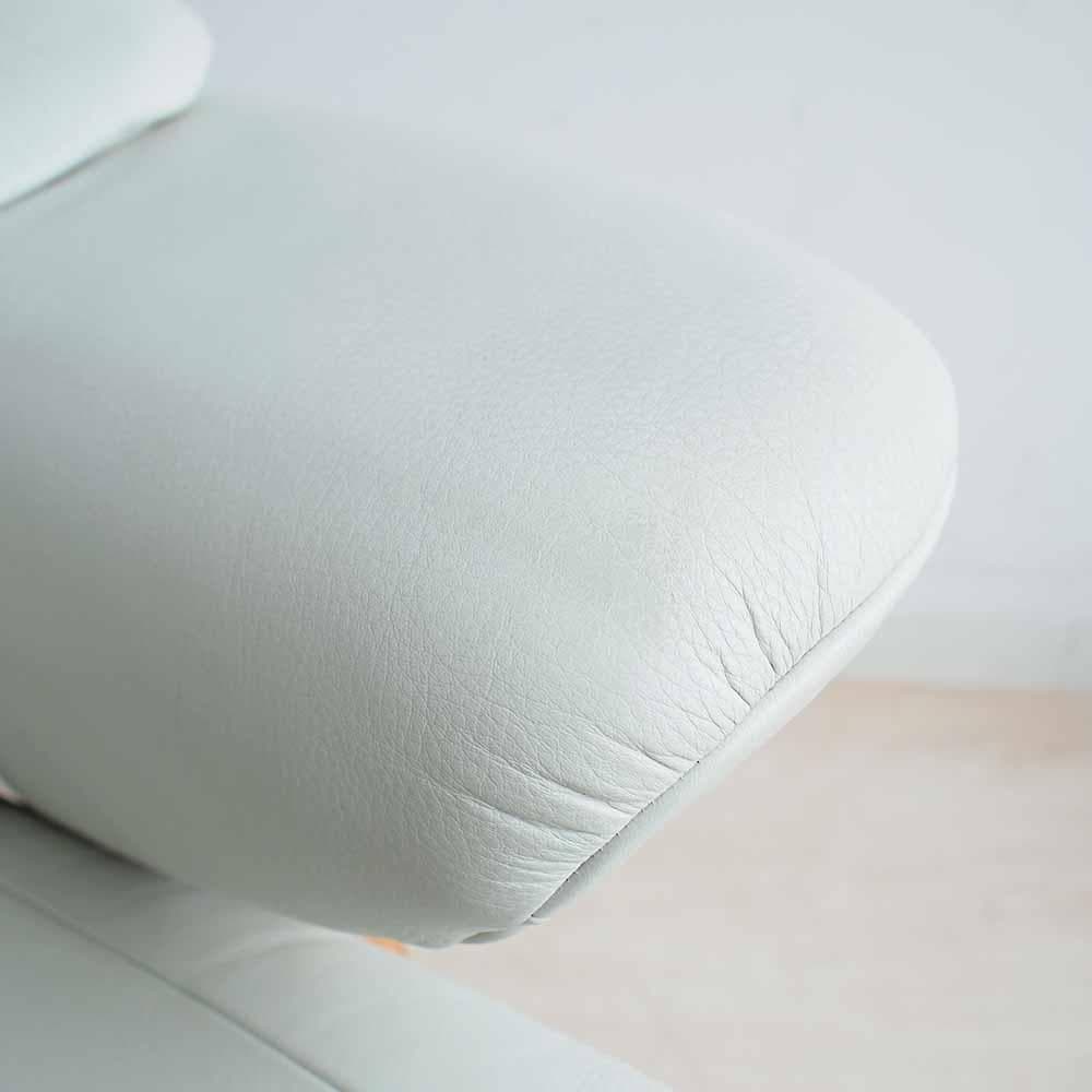 カリモク ザ・ファースト 本革 リクライニングチェア オットマン ZR24312