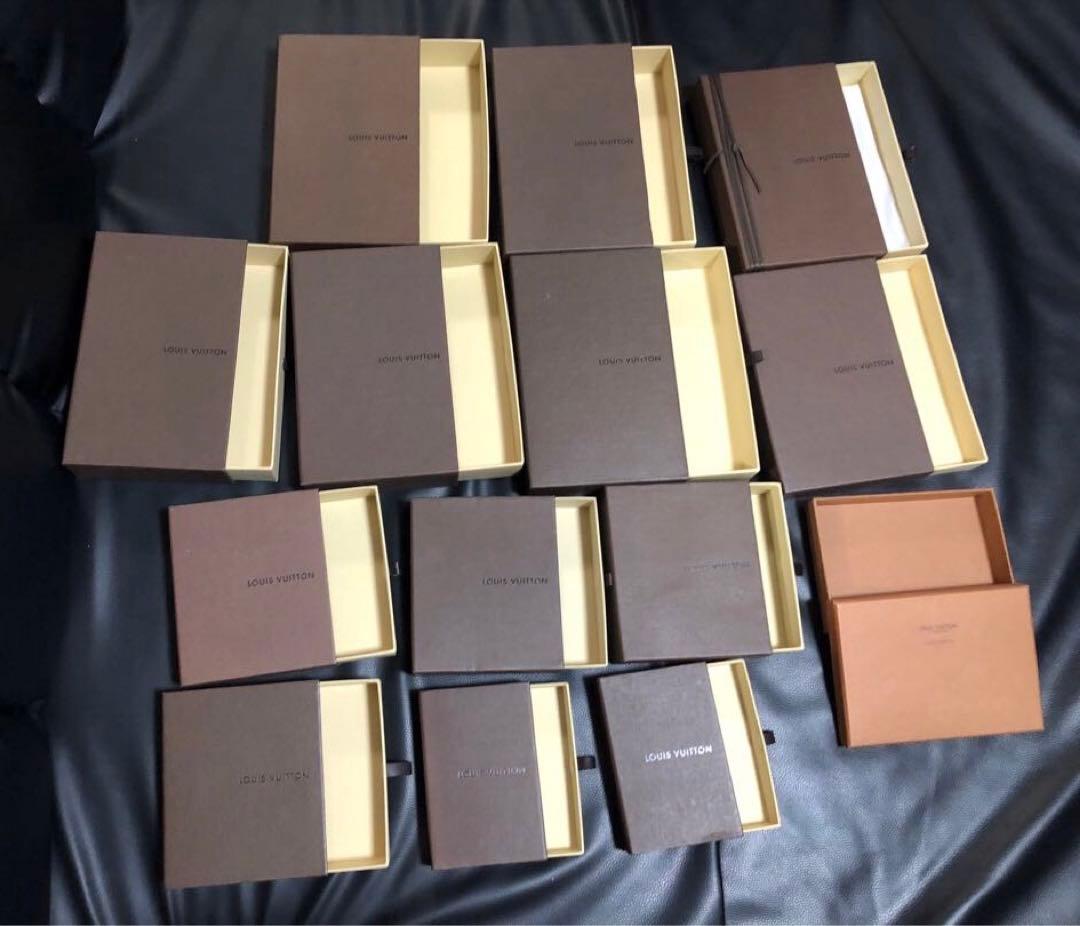 ルイヴィトン　旧タイプお財布、バッグ等ノ空25箱、保存袋、ショッパー