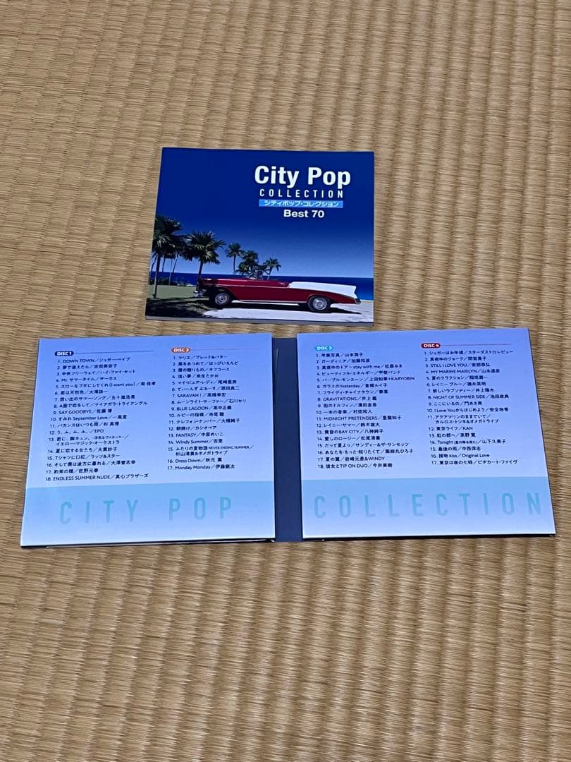 シティーポップ Collection Best 70全70曲 歌詞ブックレット