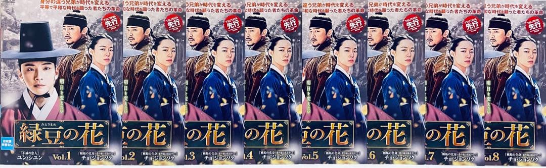 緑豆の花　【全24巻】　レンタル版DVD 全巻セット　韓国ドラマ　ユン・シユン