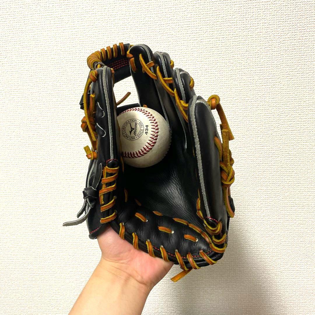 313 トレジャー 未使用 型抜群 即戦力 硬式 内野手用グローブ