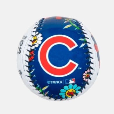 村上隆 MLB コラボ 東京シリーズ カブス レプリカボール 正規品 ②