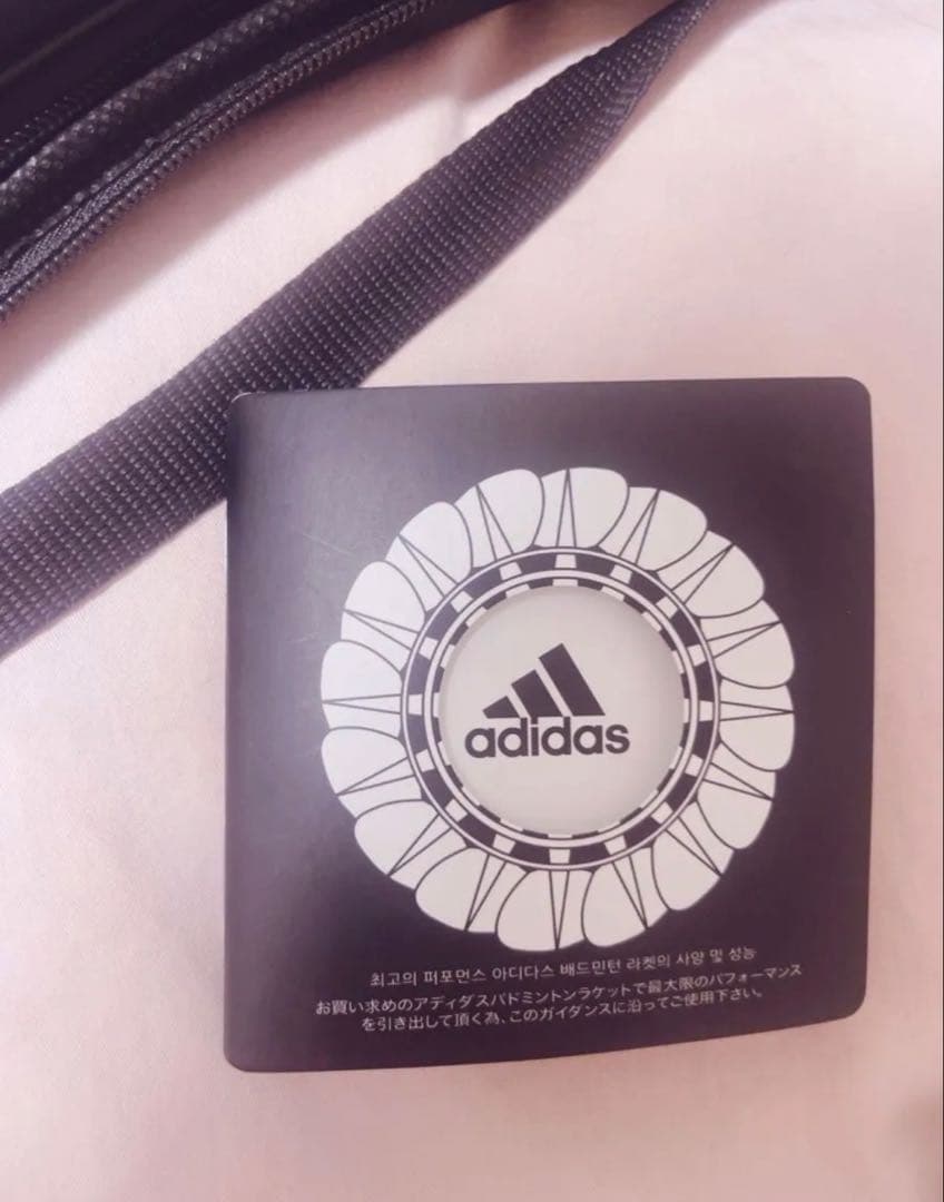 adidas バドミントン ラケット ブラック