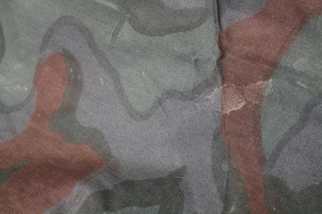 訳あり ノルウェー軍幕 カモ2 ポンチョテントシート 1枚