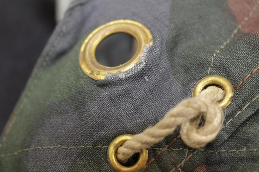 訳あり ノルウェー軍幕 カモ2 ポンチョテントシート 1枚