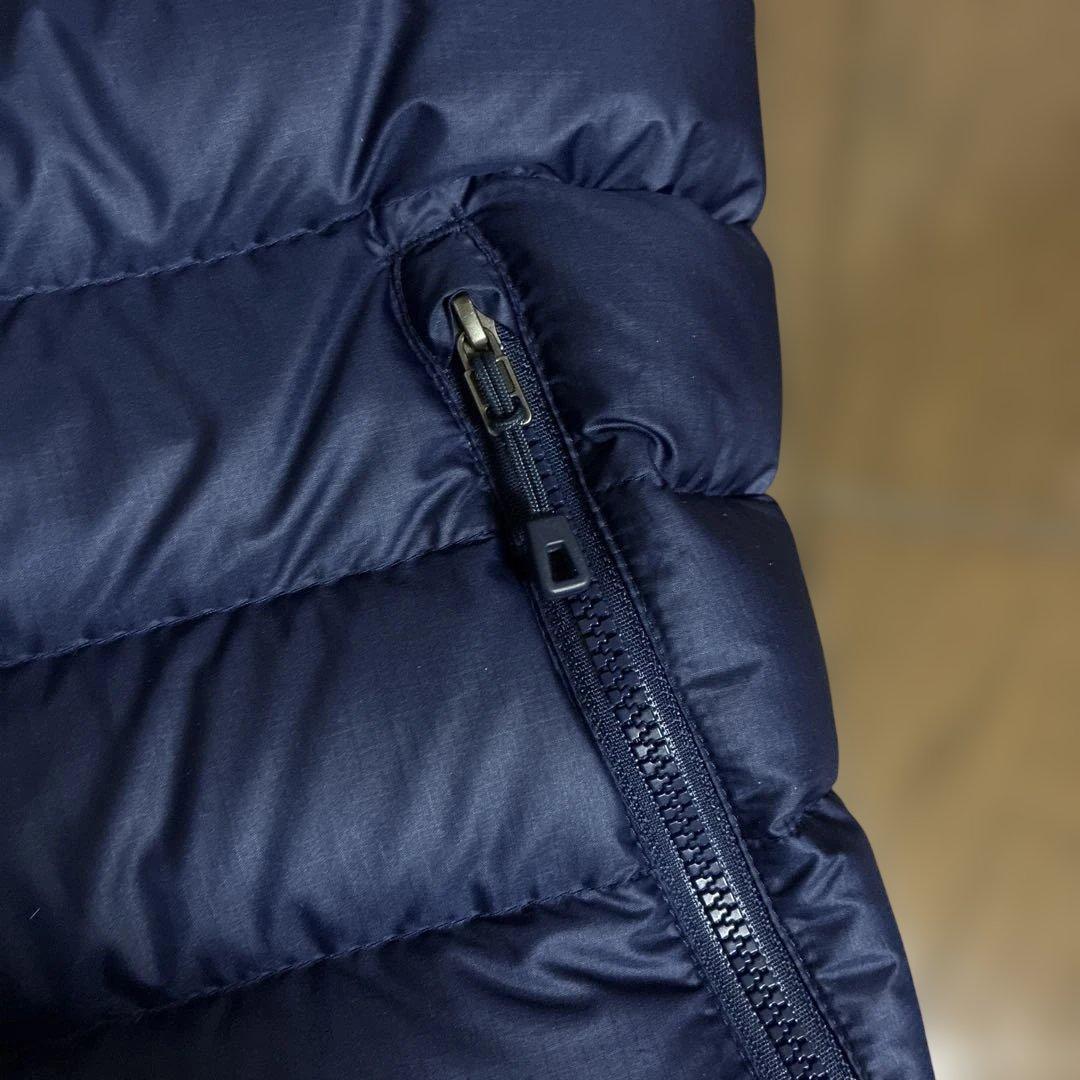 美品 patagonia ダウン・セーター・ベスト ネイビー　M