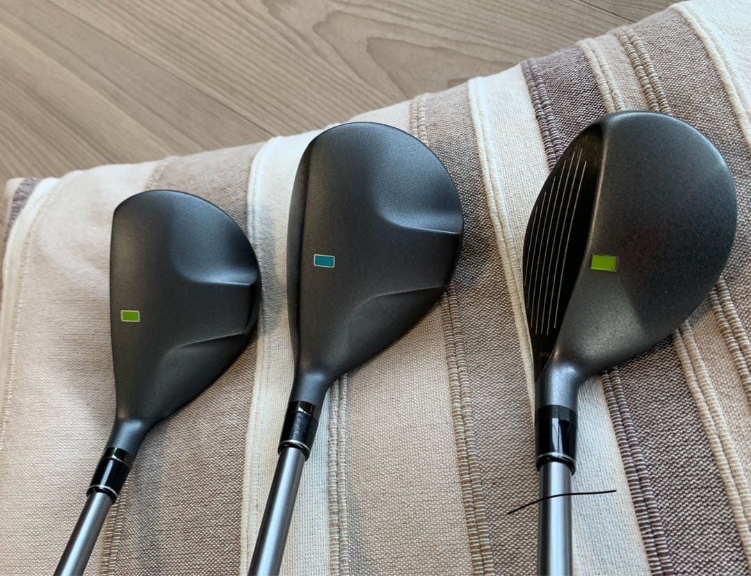 PRGR プロギア Qシリーズ 3本セット レギュラーシャフト 格安