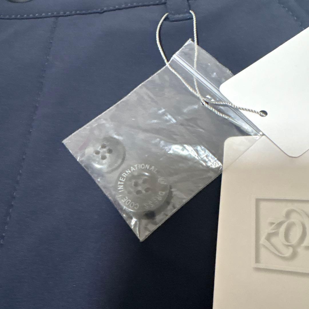 定価25300円　新品ZOY ゾーイ メンズ ロングパンツ 紺　シンプル　はっ水