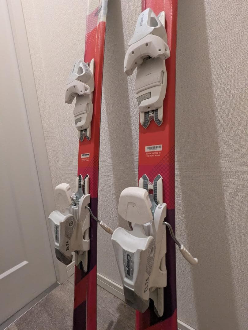 スキー ELAN 140 cm Ski with Bidings and Poles