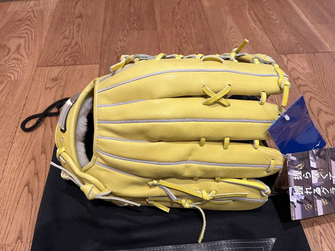 Mizuno Global Elite 硬式グローブ ナチュラルライム左用