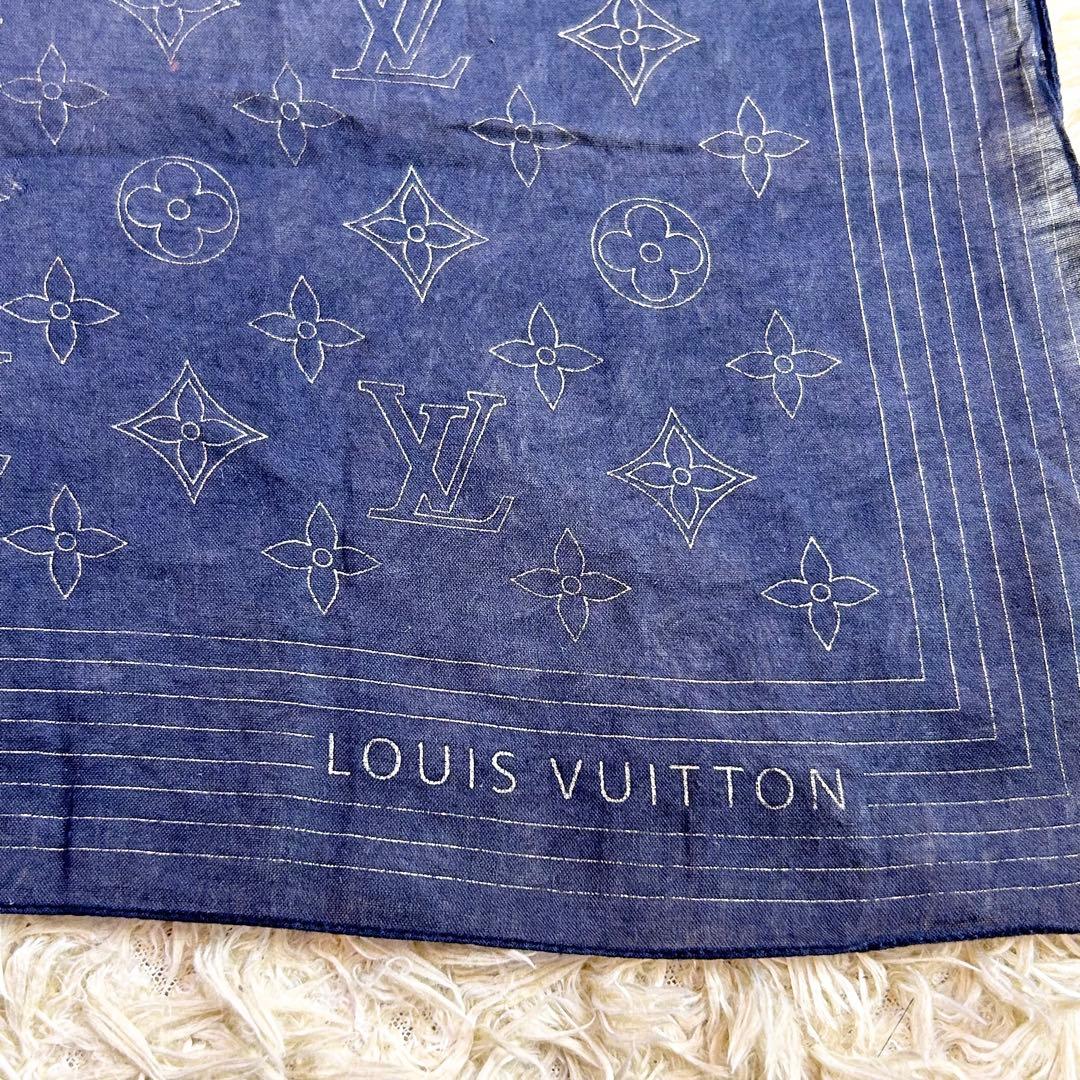 【ルイヴィトン✨️モノグラム】 イタリア製 LV ハンカチ ポケットチーフ